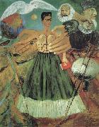Frida Kahlo Marxism Will Give Health o the Sick oil painting artist